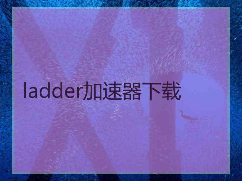 ladder加速器下载