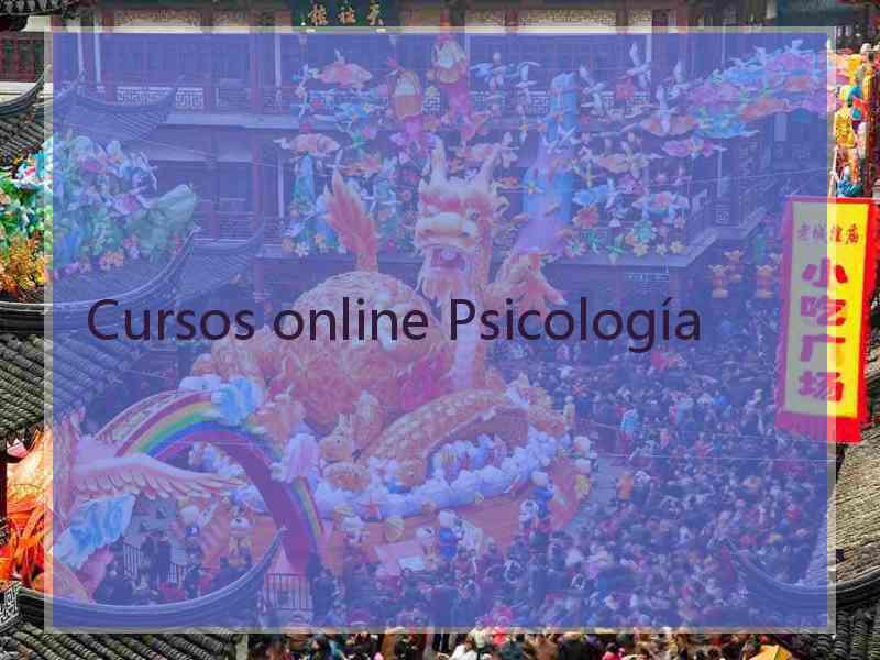 Cursos online Psicología